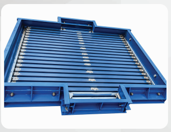 Re wall mould assembly front view